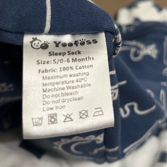 Yoofoss Baby Sleep Sack 0-6 Months TOG 0.5 Toddler Sleep Sack Bundle Size - Picture 4 of 4
